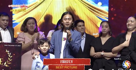 'Firefly,' 'Gomburza' win big at 49th MMFF Gabi ng Parangal.